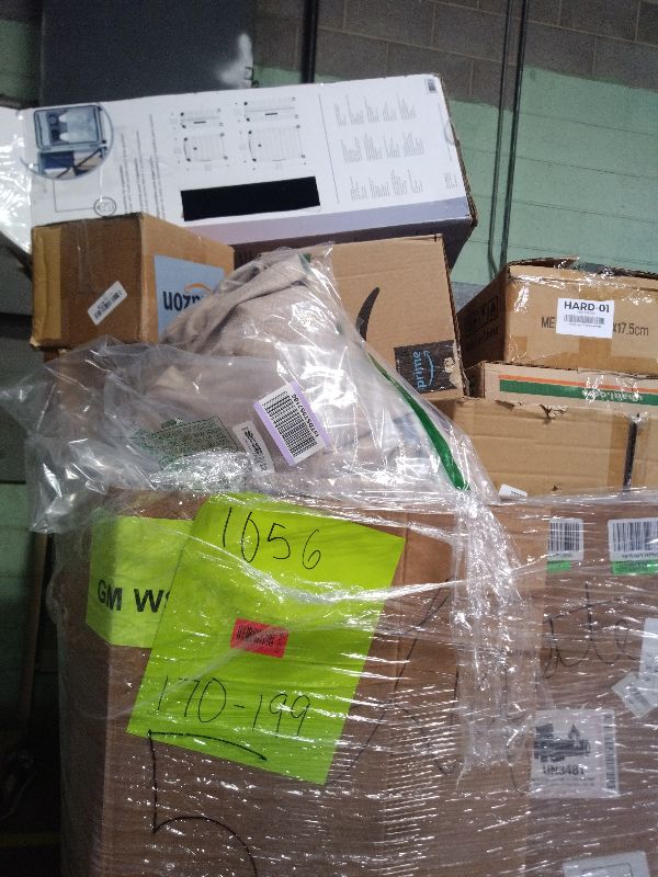Photo 1 of AS IS GENERAL MERCHANDISE 
PALLET ROUGHLY 6O ITEMS
