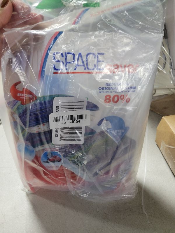 Photo 1 of 10 Pack Small Vacuum Storage Bags for Comforters, Blankets & Clothes – Vacuum Sealed Compression Bags with Hand Pump – Space Saver Storage Bags for Bedding, Moving, Travel & Organization