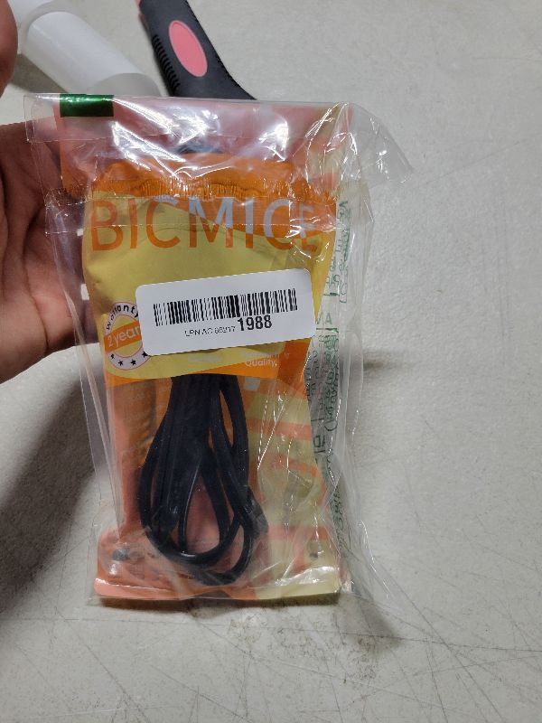Photo 1 of [UL Listed] 6ft 18AWG 7A 125V AC Power Cord 2 Prong Cable Non Polarized (NEMA 1-15P to IEC-320-C7)