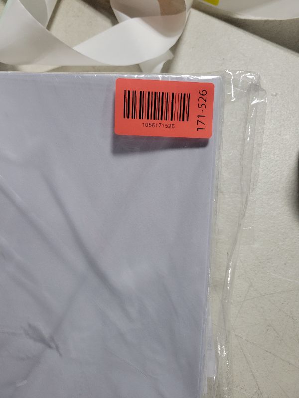 Photo 1 of (2-Pack) 8.5" x 14" Blank Print Paper - 100Sheets/200Pages Blank Loose-Leaf Paper, Legal Size Printing in Office/Home/School, 100gsm Blank Paper