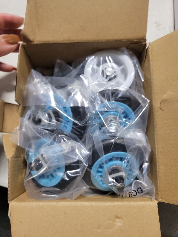 Photo 1 of ?Upgraded?Dryer Roller Replacement Part for Samsung DV42H5000EWA3 DV45H7000EWA2 DV48H7400EWA2 DV42H5200EPA3 DV40J3000EWA2, DC97-16782A Dryer Roller DC93-00634A Idler Pulley 6602-001655 Dryer Belt Kit