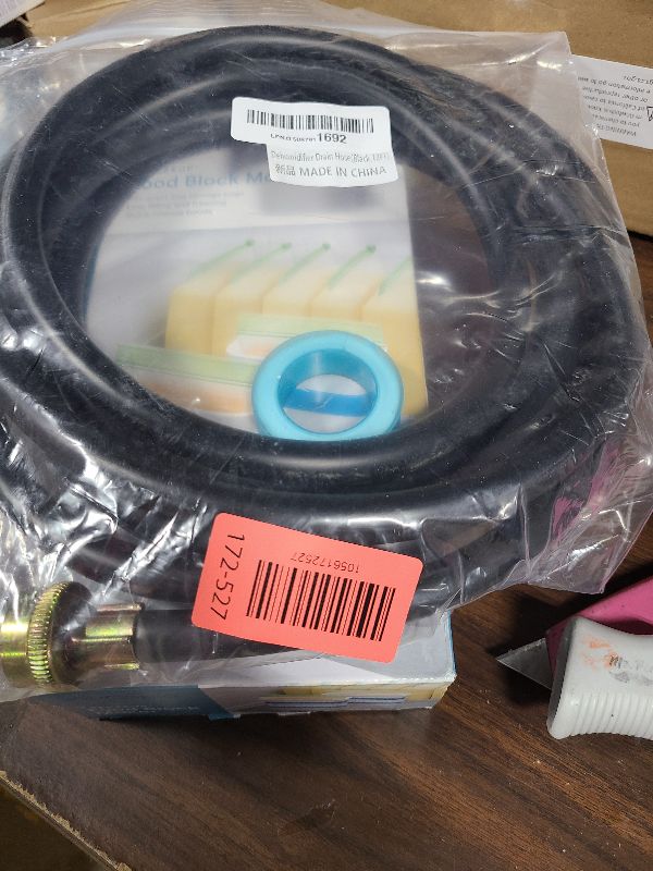 Photo 1 of 12FT Dehumidifier Drain Hose with 3/4 Inch FHT Connector, Featuring Rust-Resistant Brass Fittings for Leak-Proof Connection, Perfectly Compatible with Most Dehumidifier Brands(7 Length Options)