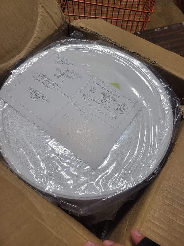 Photo 1 of 12 Pack 12 Inch Dimmable LED Flush Mount Ceiling Light Fixture 28W 3200LM 5 Color Temperature in One Super Slim Round Ceiling Lamp Low Profile Ceiling Lights for Living Bedroom Kitchen Laundry White