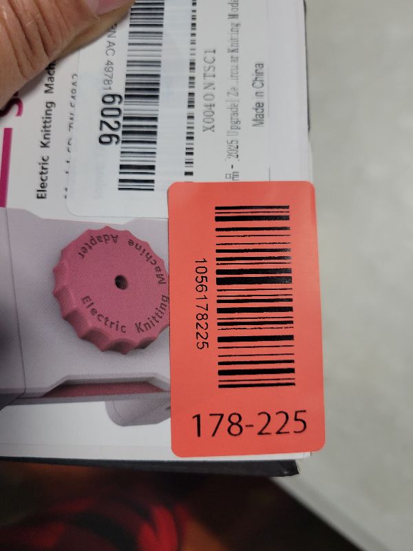 Photo 1 of [2025 Upgraded] zestwrench Electric Knitting Machine Adapter for Sentro Knitting Machine 48-Needle, LCD Panel & Row Counter, Flat/Circular Dual Mode, Variable Speed Motor Accessories