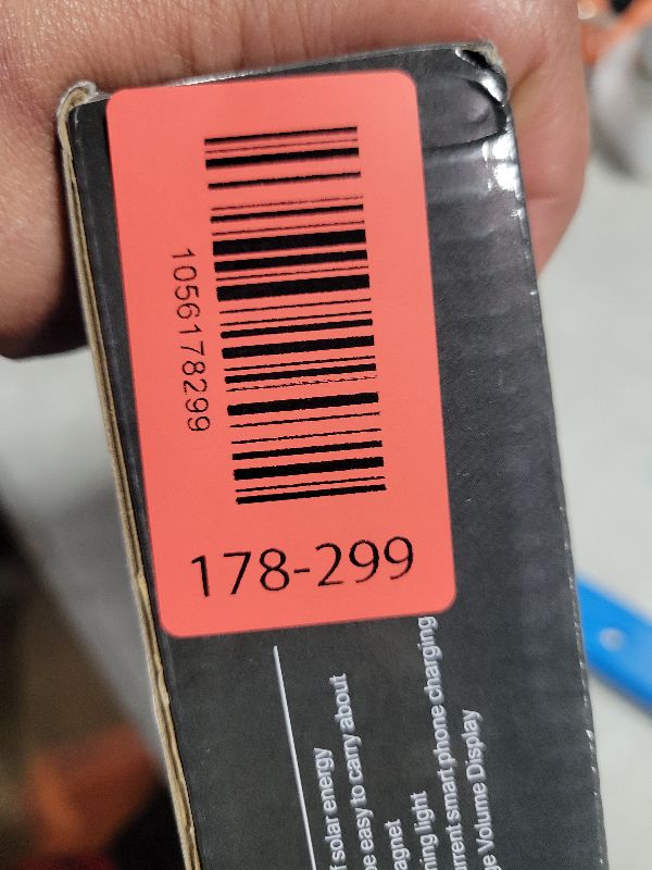 Photo 1 of 2 Pack 120W Solar Rechargeable Work Light, 144 LED 10000LM Portable Flood Light with Stand, IP66 Waterproof 4 Modes LED Job Site Lighting Flashlights for Mechanic Camping Fishing Car Repair