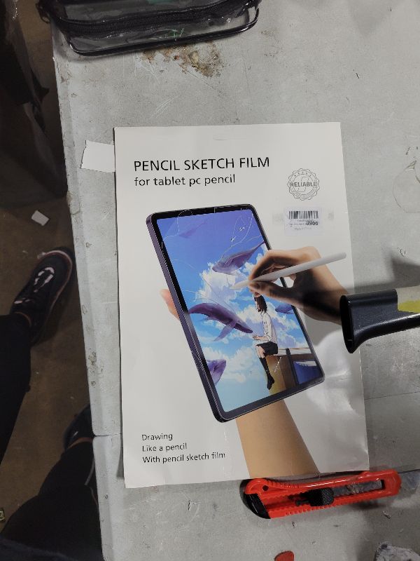 Photo 1 of 2 Pack Paper Screen Protector for Samsung Galaxy Tab S10 Plus/S9 Plus/S8 Plus/S7 Plus/ S7 FE 12.4 inch,Anti Glare Tablet PET Film,Write and Draw Like on Paper,High Touch Sensitivity,for S-Pen