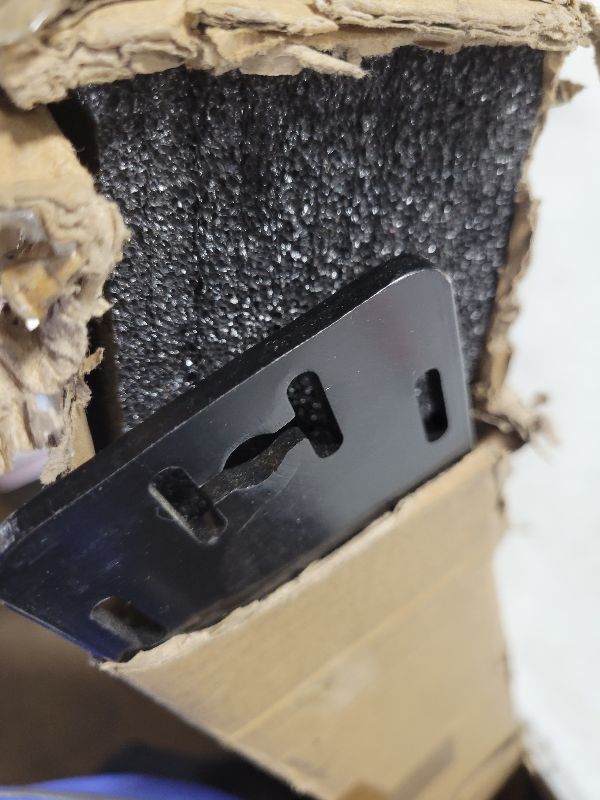 Photo 1 of 1 Pack Large Shelf Brackets Long Floating Shelf Bracket Invisible Floating Shelf Hardware Heavy Duty Floating Mantel Brackets(43X4X3 Without Tools)