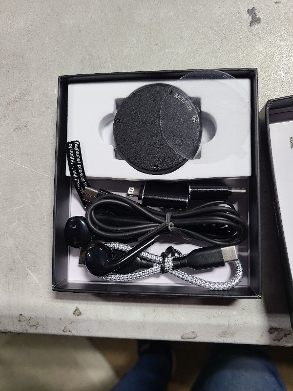 Photo 1 of 128GB Natesukii Magnetic Voice Activated Recorder - 9800Hrs Recording Device with Al-Intelligent Triple Noise Reduction Portable Dictaphone Digital Voice Recorder with Playback for Lecture Meeting