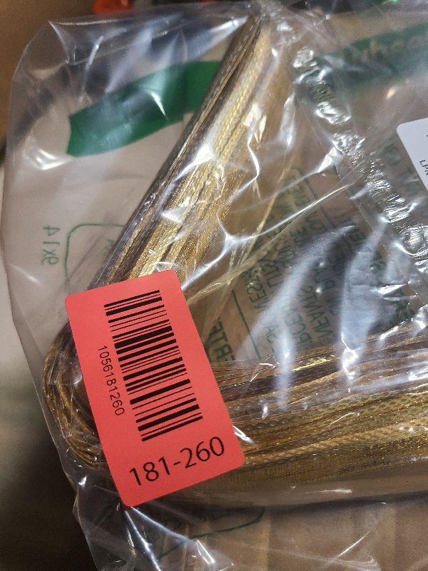 Photo 1 of 20 PCS Pull Bows Gold Christmas Bows for Gift Wrapping 6 Inches Organza Ribbon Bows Large Christmas Gift Bows for Gift Wrapping Christmas Wedding Birthday Party Flower Baskets Present Decorations