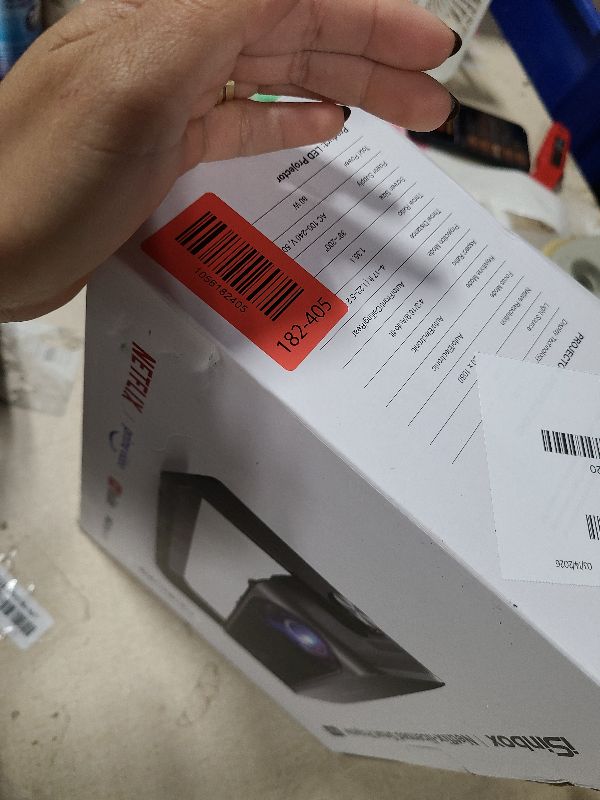 Photo 1 of [2000 ANSI/Auto Focus & Keystone/Built-in APP] 4K Outdoor Projector with Wifi and Bluetooth, Smart Portable Projector with Built in Apps YouTube/PrimeVideo & Dolby, Home Theater Projector with HDR10+