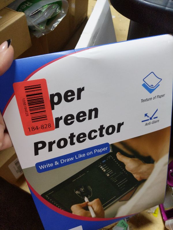 Photo 1 of 2 Pack Paper Screen Protector for iPad A16 11th Gen 2025/10th Generation 2022(10.9 Inch), Matte PET Film for iPad 11"/10.9-inch, Write and Draw Like on Paper, Anti-Glare & Anti-Scratch