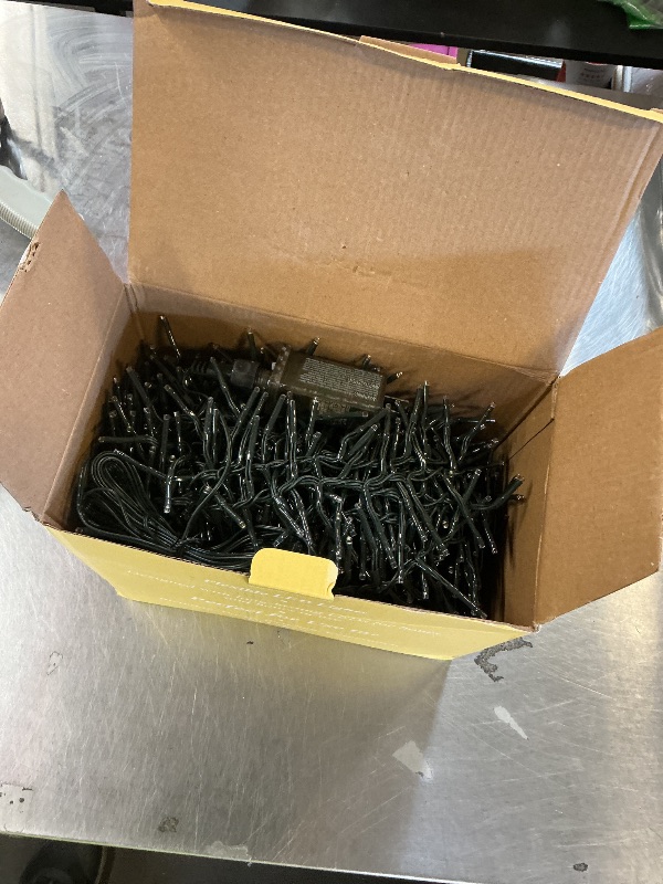 Photo 1 of 100FT 2000 LED Cluster Christmas Lights, Christmas Tree Lights Outdoor Indoor with 8 Modes & Timer & Remote, Firecrackers String Lights Waterproof for Garland Party Xmas Decorations, Warm White