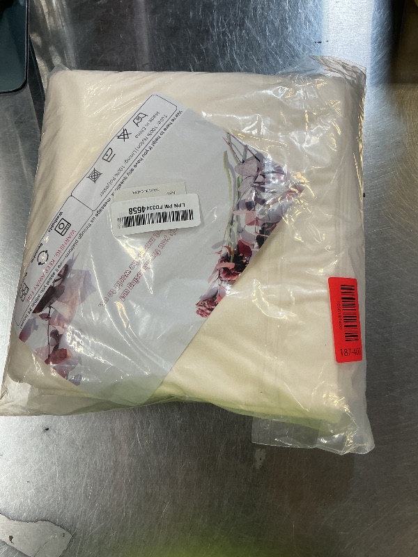 Photo 1 of 10x10ft Wrinkle Free Ivory Backdrop Curtain for Parties Soft Fabric Drapes Wedding Ivory Curtain Backdrop for Birthday Party Decorations Background for Photography 5x10ft,2 Panels