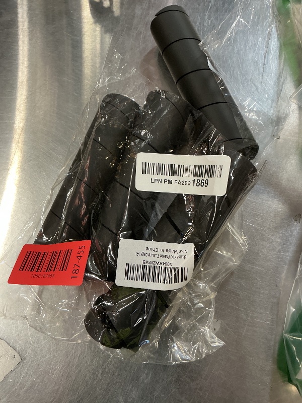 Photo 1 of 4 Pack Bed Frame Toe Protectors – Cushioned Corner Guards for Bed Frame Legs, Prevents Toe Injuries, Non-Adhesive, 6" Feet Protectors for Hard Furniture Legs