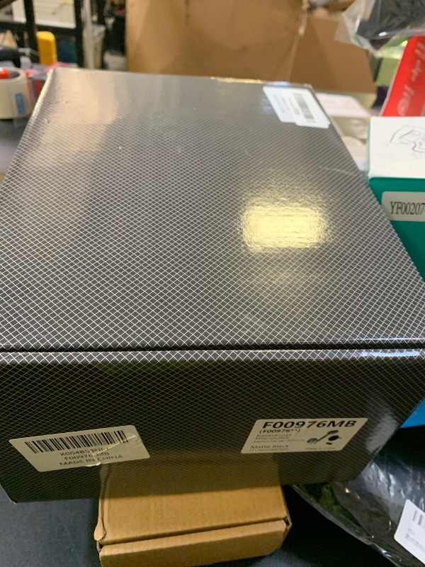 Photo 1 of Replacement 5" Dual Shower Combo Faucet Tub Trim Kit for Delta 13/14 Series, High Pressure Round Rain Shower Head& Handheld Set Faucet System, Matte Black (Valve& Catridge Not Inclued)