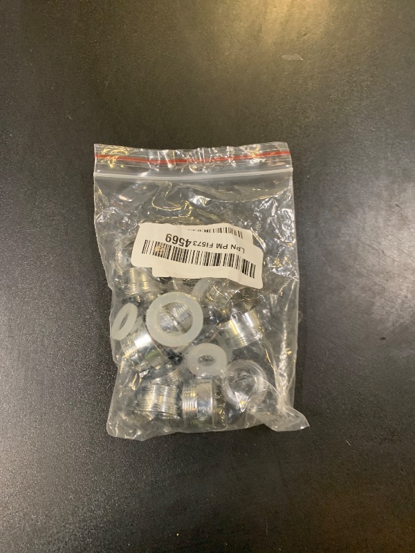 Photo 1 of 12 Pieces Faucet Adapter Kit Kitchen Aerator Male To Female Male Faucet Water Hose Adapter(Faucet Adapter Various Sizes)