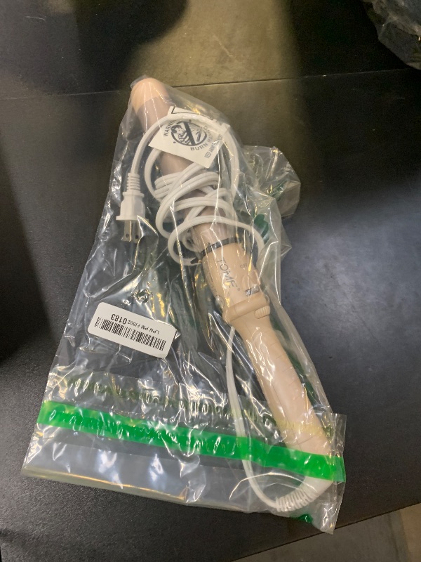 Photo 1 of 1.25 Inch Hair Curling Wand,Ceramic Curling Iron 1 1/4 Inch,Dual Voltage Hair Curler with Glove Included,Curly Hair Tools for Styling,Adjustable Temperature (180°F to 410°F for All Hair Types)