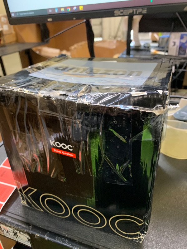 Photo 1 of KOOC Small Slow Cooker, 2 Quart, Free Liners Included for Easy Clean-up, Upgraded Ceramic Crock, Adjustable Temp, Nutrient Loss Reduction, Stainless Steel, Silver, Round