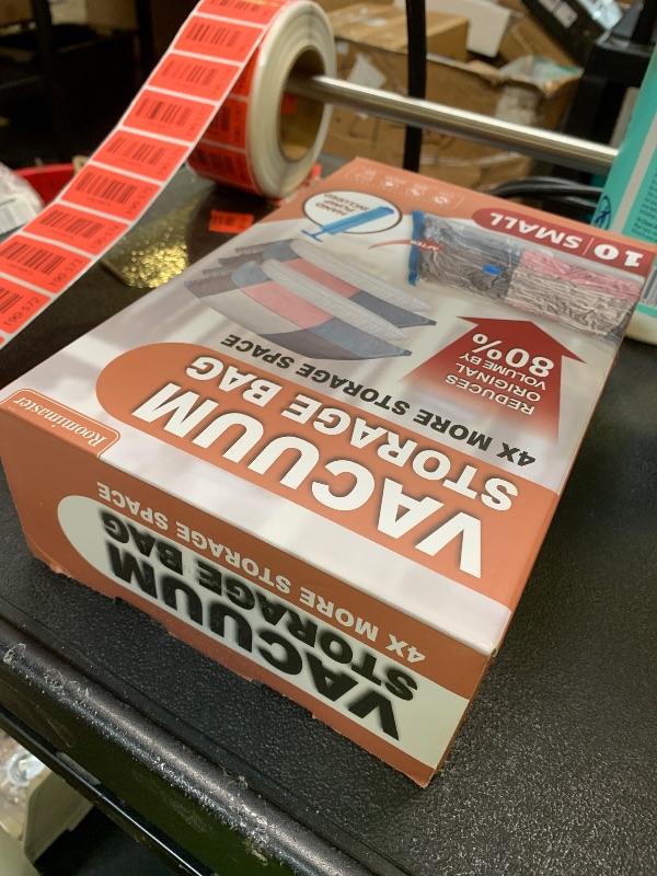 Photo 1 of 10 Small Vacuum Storage Bags with Travel Hand Pump, Small Vacuum Seal Bags for Clothing, Space Saver Bags for Clothes