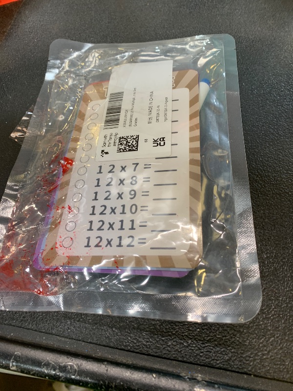 Photo 1 of 13 Pcs Multiplication Flashcards 0-12, Times Table Flash Cards Multiplication Chart Multiplications Game Math Flashcards for 1st to 3rd Grades