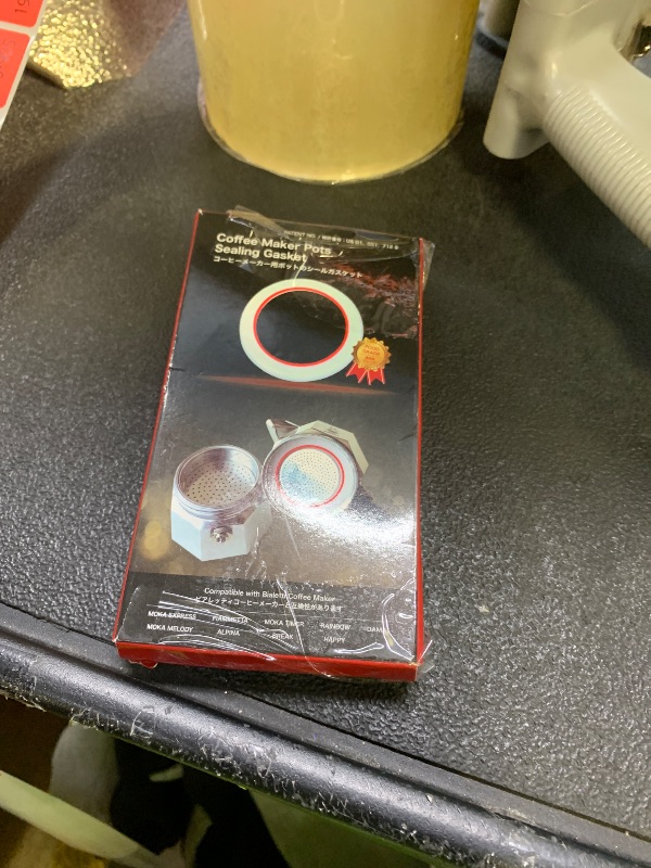 Photo 1 of [UPGRADED] Sealing Gasket for Bialetti New Venus Induction 2 Cups (2.8 Oz 85ML) Stovetop Espresso Maker - 6 PCS Silicone Seal Ring for Venus Kitty Musa Class Stainless Steel Stovetop Coffee Maker Pots