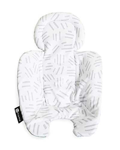 Photo 1 of 4moms Newborn Insert - White - Compatible With: mamaRoo multi-motion baby swing, rockaRoo baby rocker, 4moms connect high chair