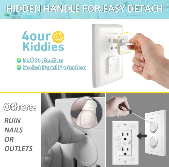 Photo 1 of Baby Proofing Outlet Covers 60 Pack Electric Outlet Plug Covers for Baby Safety