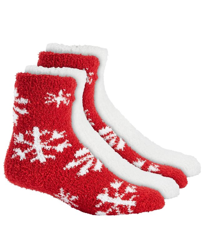 Photo 1 of Charter Club Women's Fuzzy Butter Socks - Size 9-11