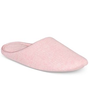 Photo 1 of Charter Club Women's Pointelle Closed-Toe Slippers - Muave - Size X-Large (11-12)