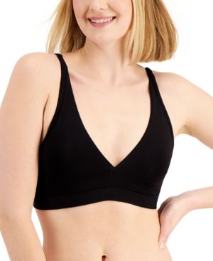 Photo 1 of Alfani Women's Essential Unlined Bralette - Classic Black - Size Medium