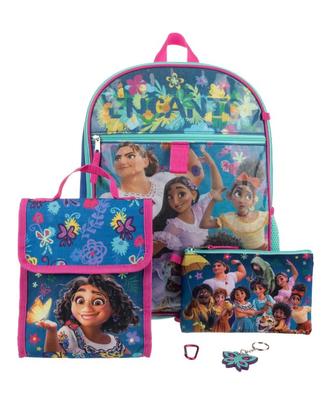 Photo 1 of Disney Encanto 5 Piece Backpack Set - Purple