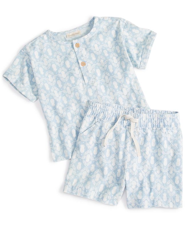 Photo 1 of First Impressions Baby Siblings Pineapple Collection - Light Blue - Size 0-3 Months