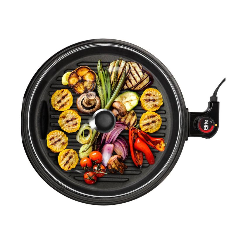 Photo 1 of Elite Gourmet 12" Deluxe Indoor Grill with Lid