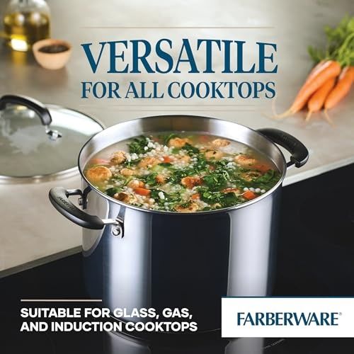 Photo 1 of Farberware 8-Quart Stainless Steel Stockpot