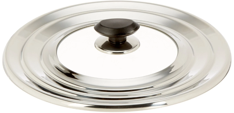 Photo 1 of Our Table 12-Inch Stainless Steel Universal Lid
