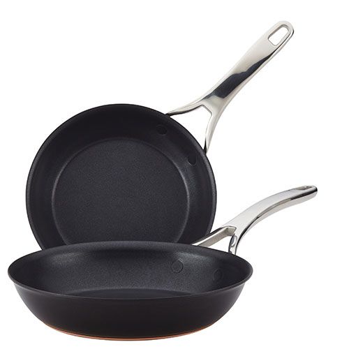 Photo 1 of 8.5 & 10-Inch Frying Pan Set - Onyx
