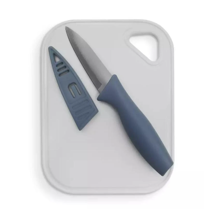 Photo 1 of Art & Cook 3-Pc. Bar Cutting Board with Paring Knife