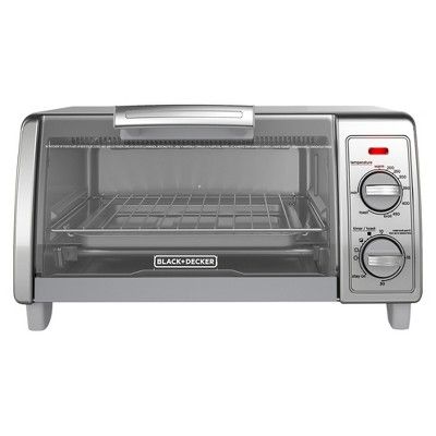 Photo 1 of BLACK+DECKER 4 Slice Toaster Oven - Silver