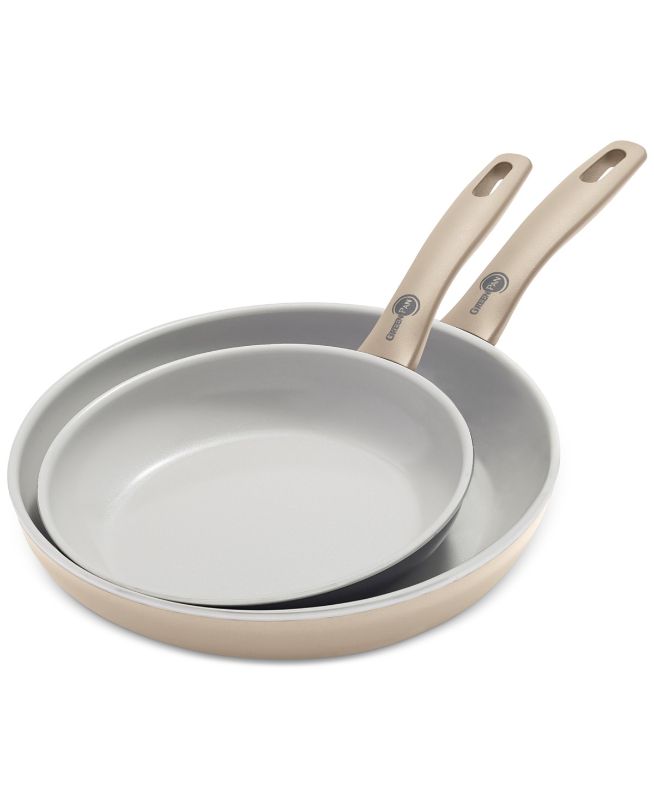 Photo 1 of GreenPan Dover 8" & 10" 2-Piece Frypan Set - Taupe