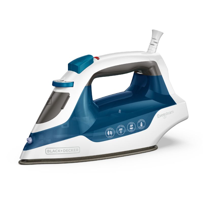 Photo 1 of BLACK+DECKER Easy Steam Compact Iron IR06V (Blue/White)