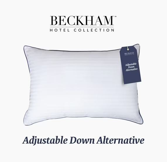 Photo 1 of Beckham Hotel Collection Customizable Down Alternative Queen Pillow 1 Pack, Adult