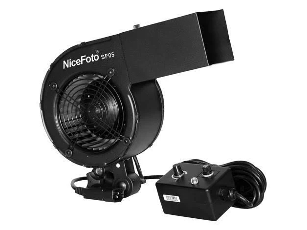 Photo 1 of NiceFoto SF-05 Wind Hair Blower Fan,Adjustable speed Excellent performance Remote operation High configuration Stage Fan,for Fashion Portrait Photo Shooting
