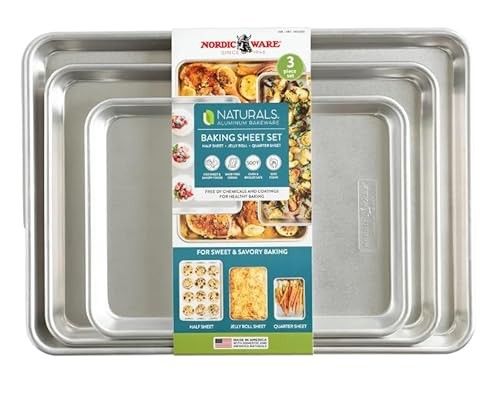 Photo 1 of Nordic Ware Naturals 2-Piece Baking Sheet Set - 2 Piece Set