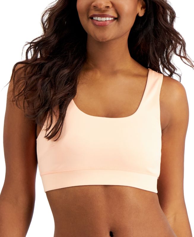 Photo 1 of Jenni Womens Square Neck Bralette - Juicy Melon - Size Medium