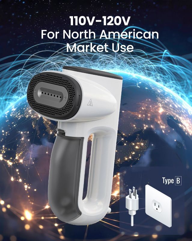 Photo 1 of Neakasa Magic 1 Vacuum Steamer, Handheld Travel Garment Steamer for Clothes, 2300Pa Suction for Fabric Grip, Featuring Exclusive AirIron Technology (for 110-120V Use)