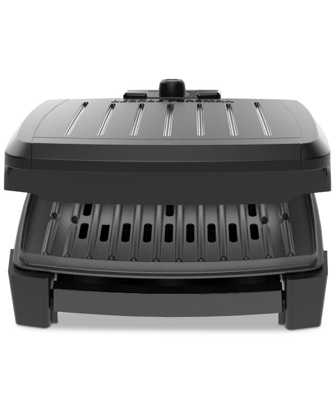Photo 1 of George Foreman Submersible Contact Grill 75 Sq in Black Plates