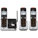 Photo 1 of At & T Bl102-3 Dect 6.0 3-Handset Cordless Phone for Home with Answering Machine, Call Blocking, Caller ID Announcer, Audio Assist, Intercom