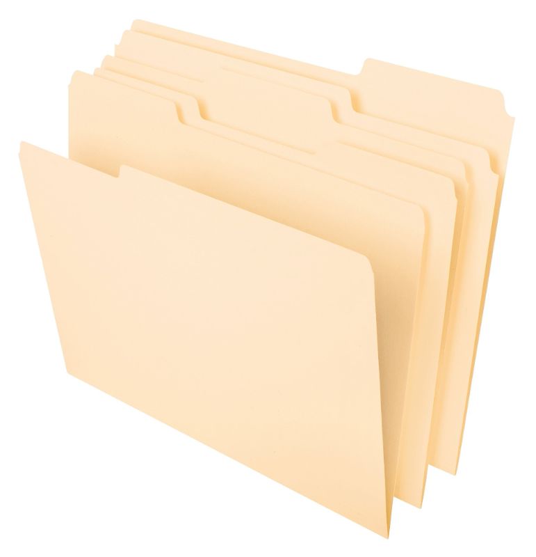 Photo 1 of Pendaflex File Folders Letter Size 8-1/2 X 11 100 per Box