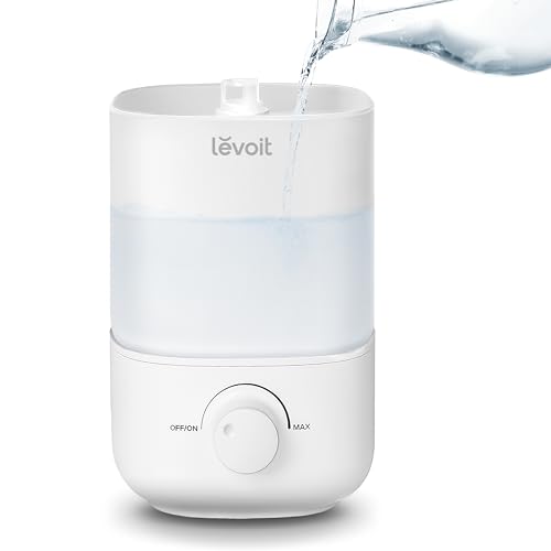 Photo 1 of LEVOIT Bedroom Top Fill Humidifier 2.5L Water Tank for Large Rooms Easy to Fill and Clean 28 DB Silent Cool Mist Air Humidifier