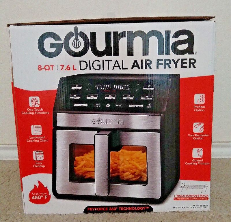 Photo 1 of Gourmia 8-Q | 7.6L Digital Air Fryer - Like New!